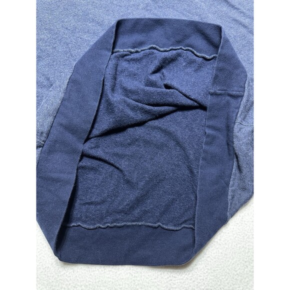 Criquet 1/4 Zip Pullover Mens Large Navy Golf Mock Neck Cotton Used - Picture 4 of 9